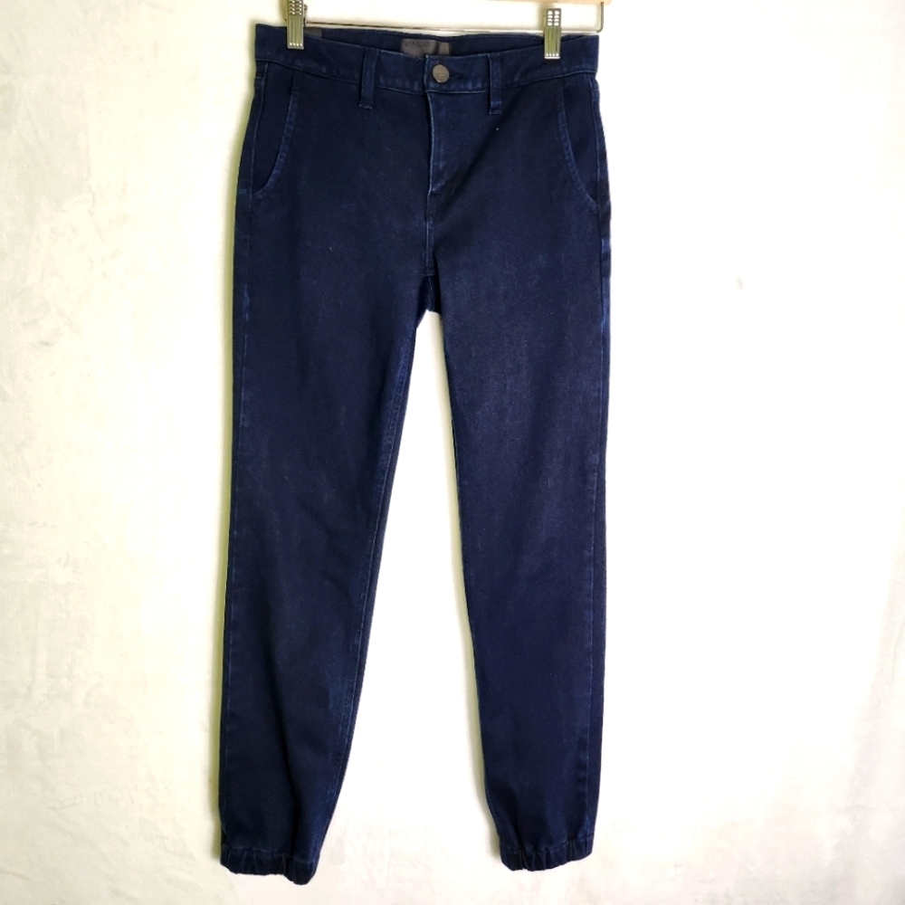VINCE denim jogging pants rinse wash